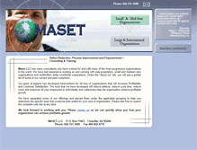 Tablet Screenshot of masetllc.com